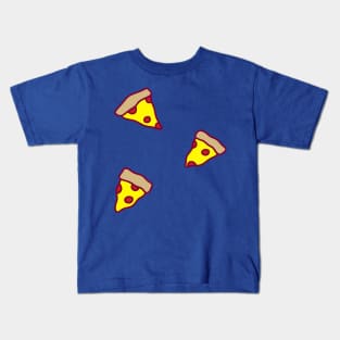 Three Little Pizza Slices Kids T-Shirt